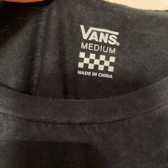 Pink and black vans tee shirt - Picture 3 of 3